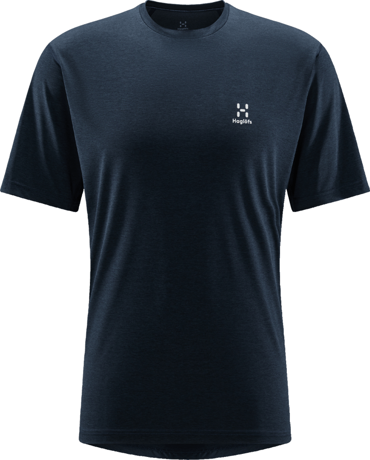 Haglöfs Men's Ridge Tee Tarn Blue Solid Haglöfs