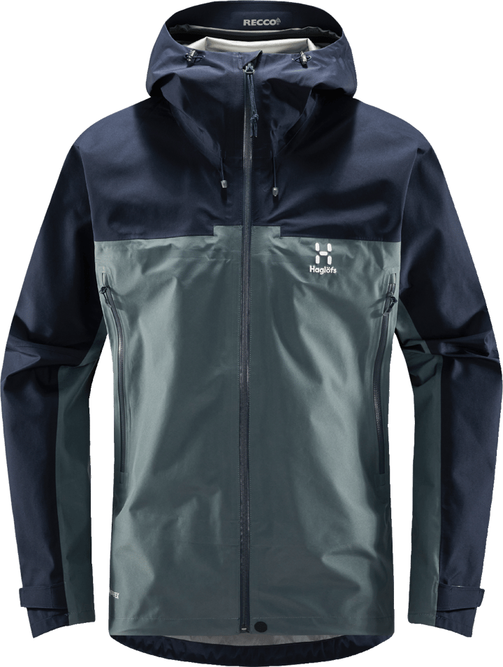 Haglöfs Men's ROC Flash GORE-TEX Jacket Steel Blue/Tarn Blue Haglöfs