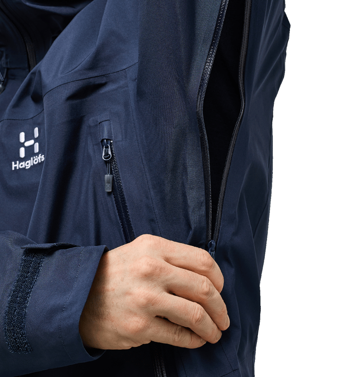 Haglöfs Men's ROC Flash GORE-TEX Jacket Tarn Blue Haglöfs