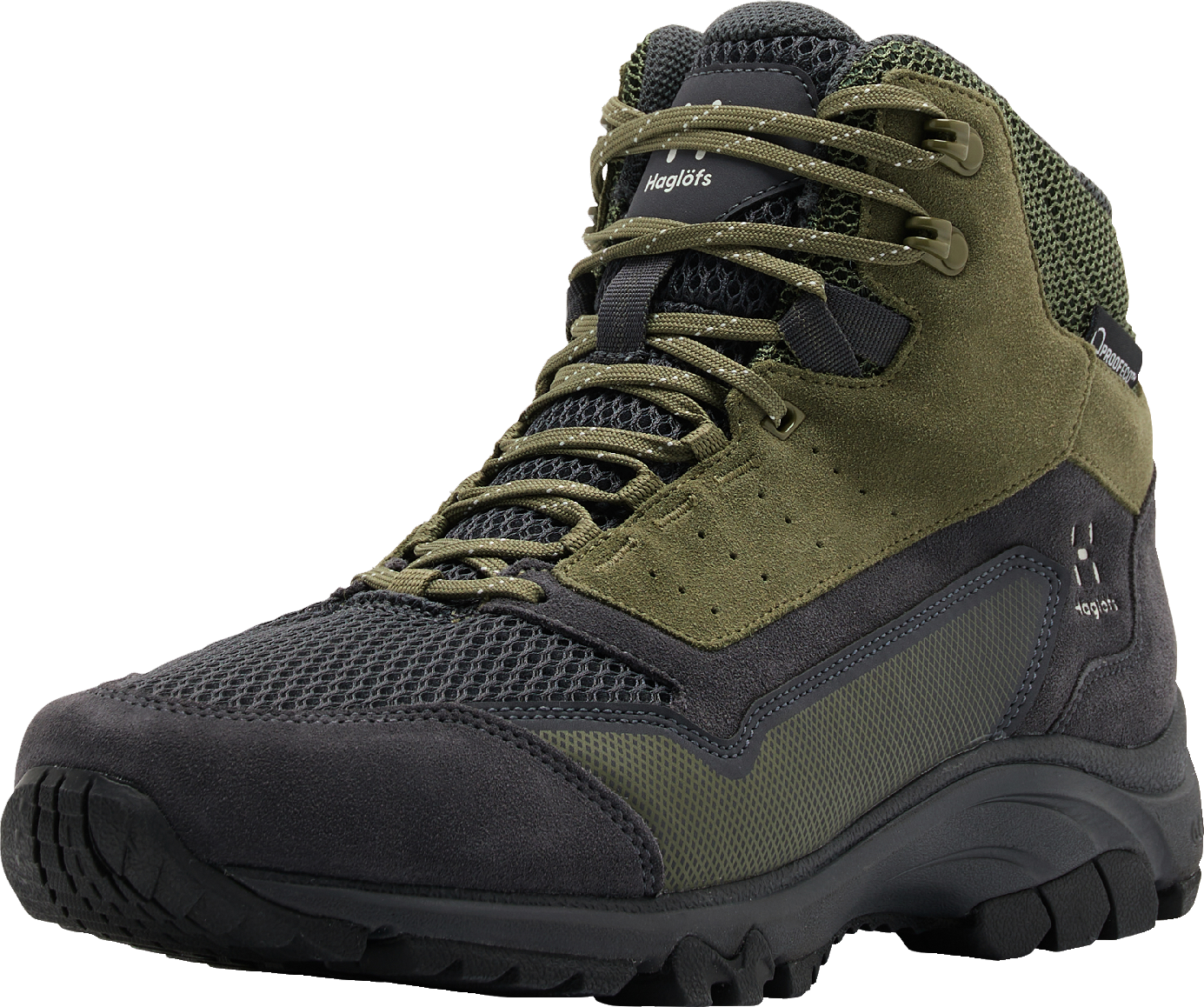 Haglöfs Men’s Skuta Mid Proof Magnetite/Olive Green