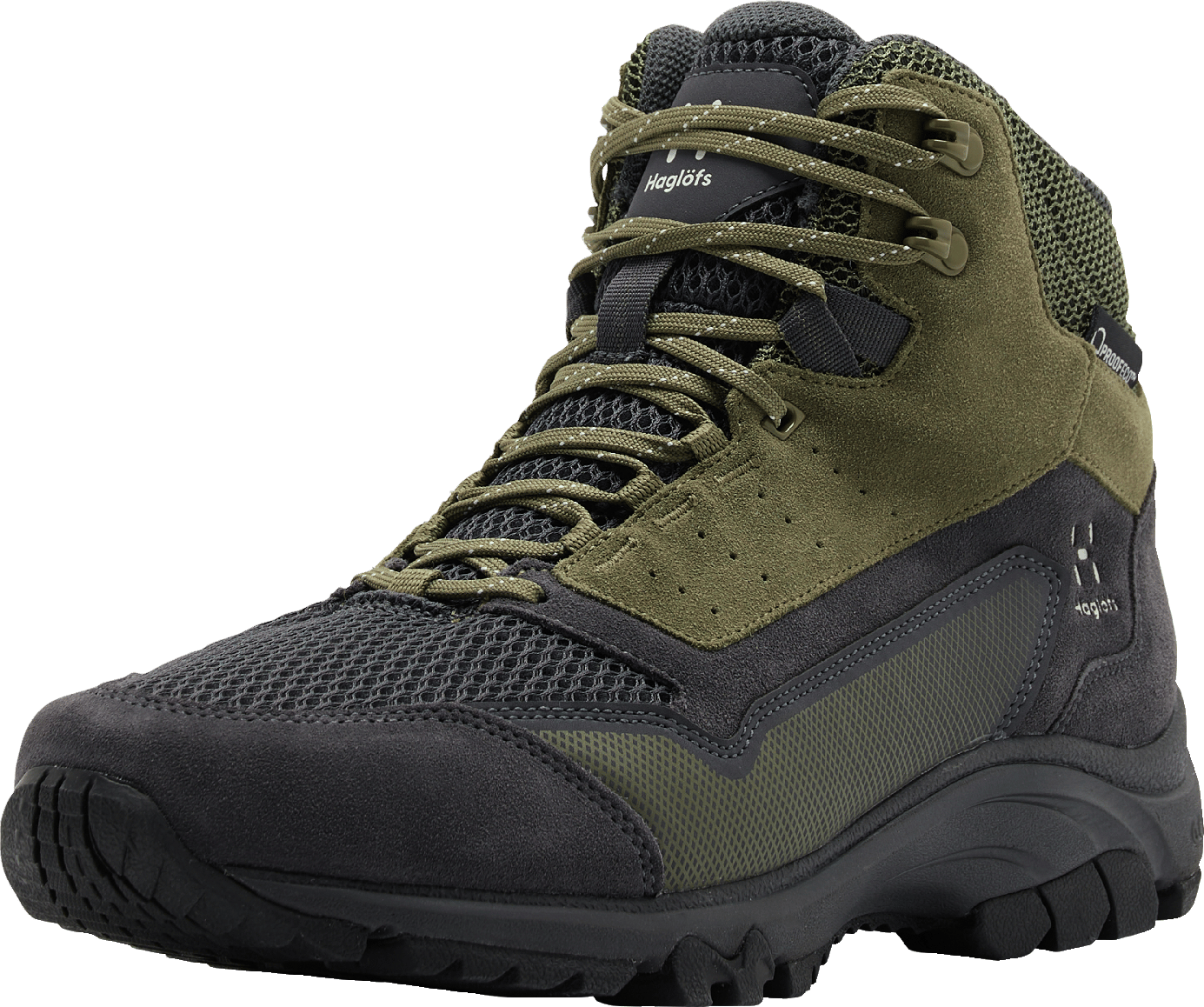 Haglöfs Men's Skuta Mid Proof Magnetite/Olive Green