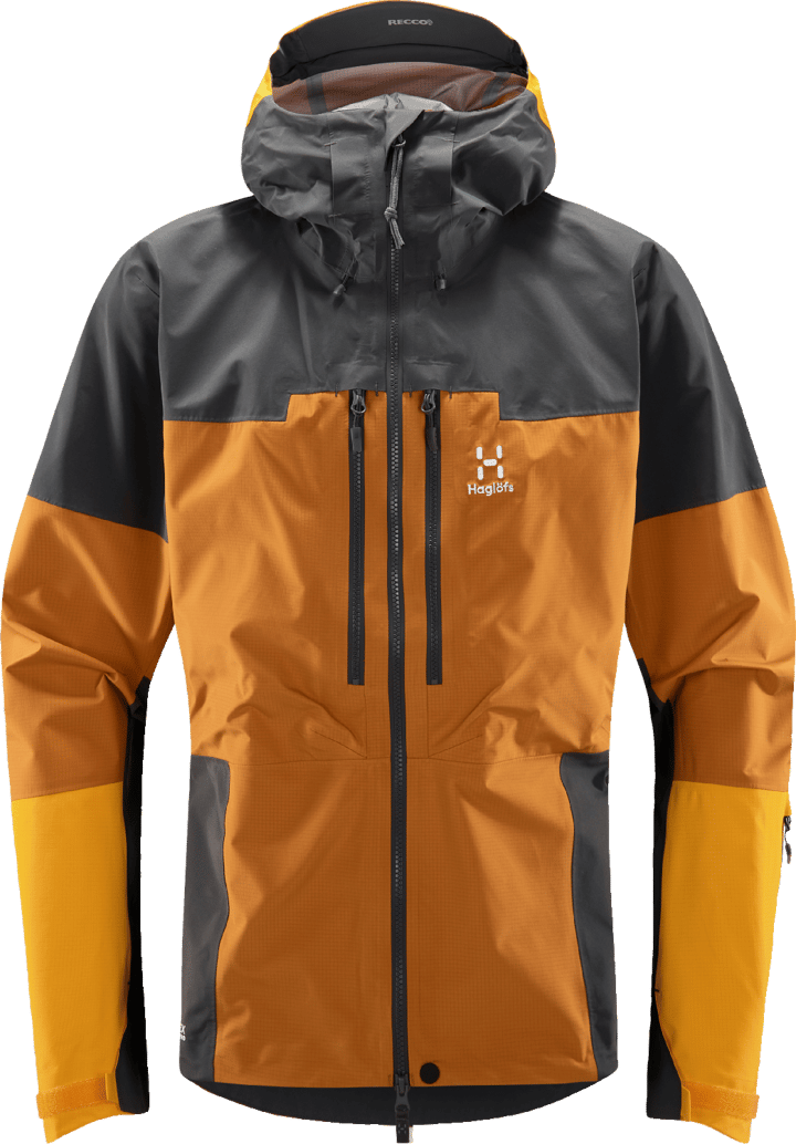 Men's Spitz Gore-Tex Pro Jacket Golden brown/Magnetite Haglöfs