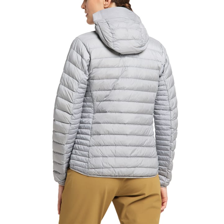 Micro Nordic Down Hood Women Concrete Haglöfs