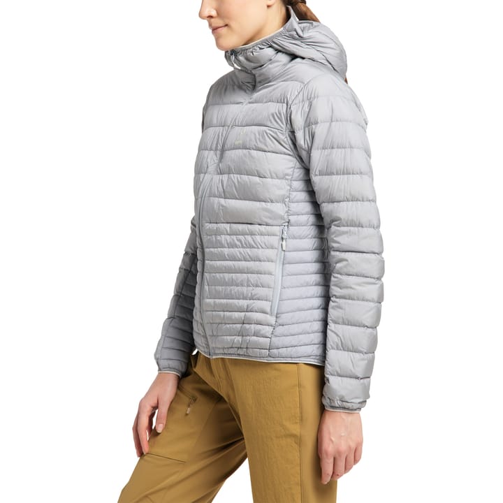 Haglöfs Micro Nordic Down Hood Women Concrete Haglöfs