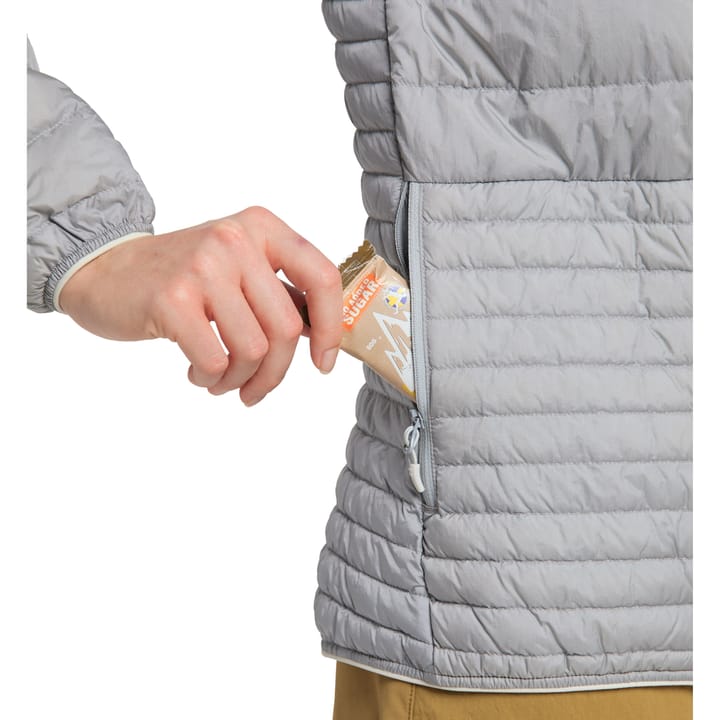 Haglöfs Micro Nordic Down Hood Women Concrete Haglöfs