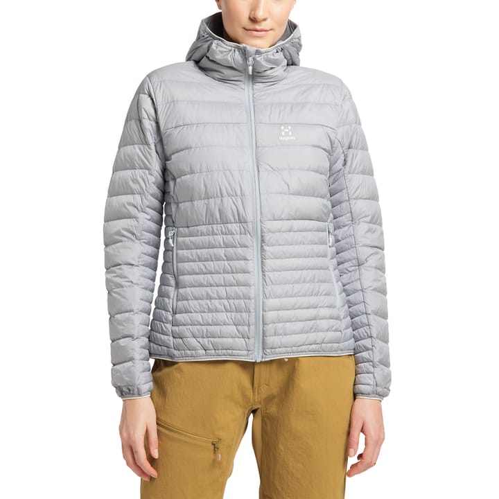 Haglöfs Micro Nordic Down Hood Women Concrete Haglöfs