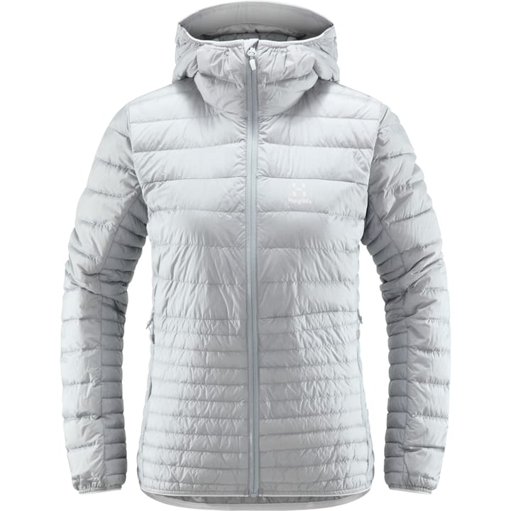 Micro Nordic Down Hood Women Concrete Haglöfs