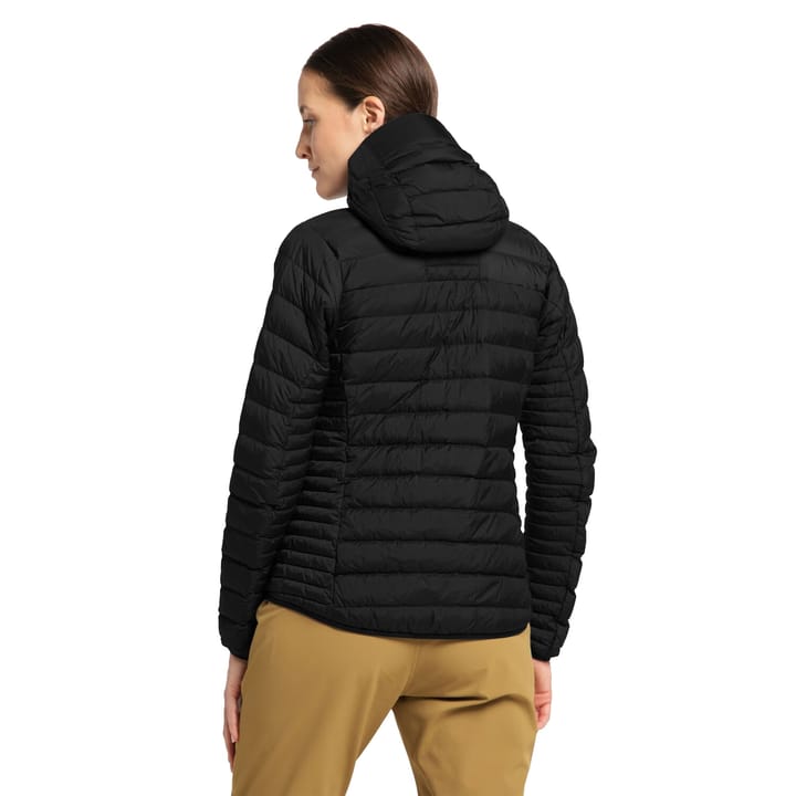 Haglöfs Micro Nordic Down Hood Women True Black Haglöfs Haglöfs Micro Nordic Down Hood Women True Black Haglöfs