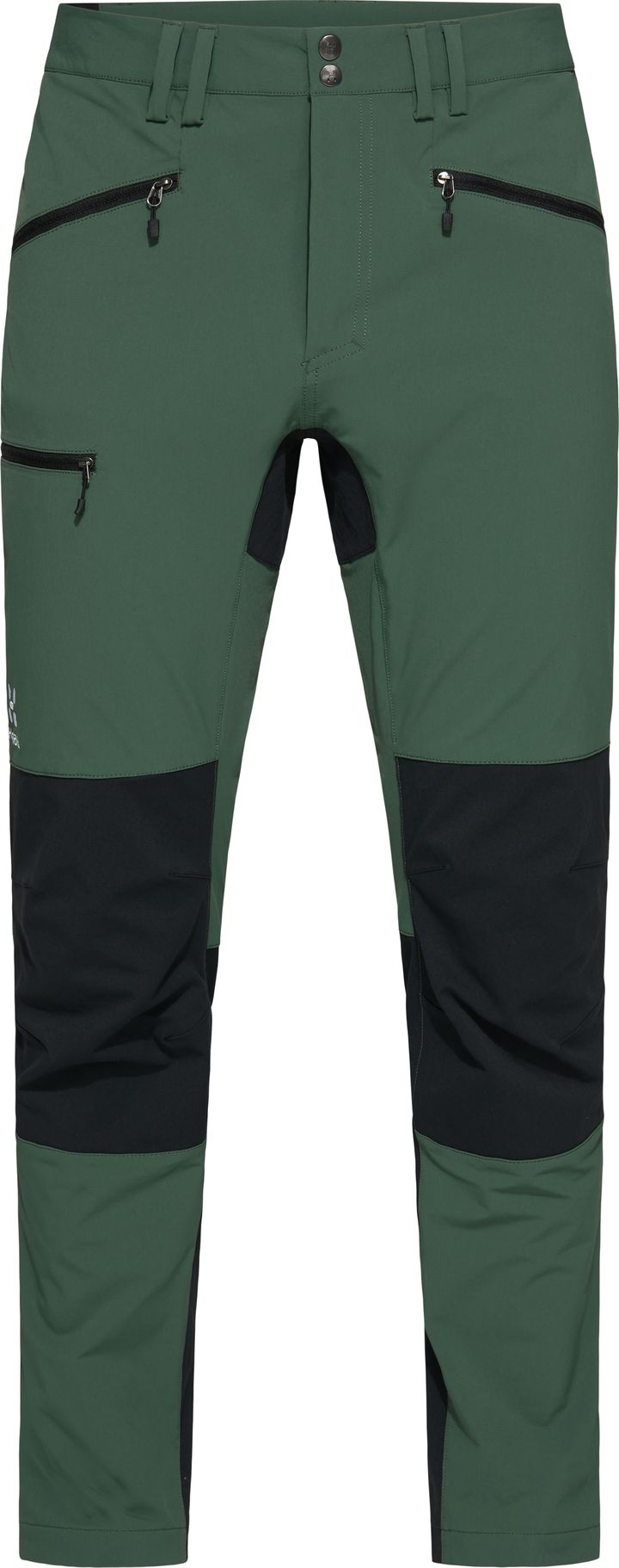 Haglöfs Men's Mid Slim Pant Fjell Green/True Black Haglöfs Haglöfs Men's Mid Slim Pant Fjell Green/True Black Haglöfs
