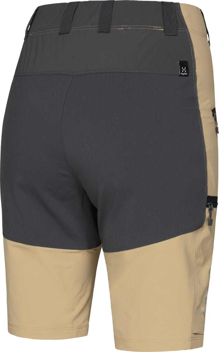 Haglöfs Mid Slim Shorts Women Sand/Magnetite Haglöfs