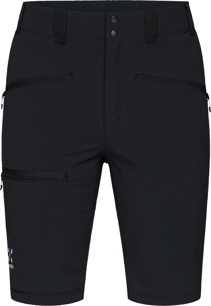 Mid Slim Shorts Women True Black Haglöfs