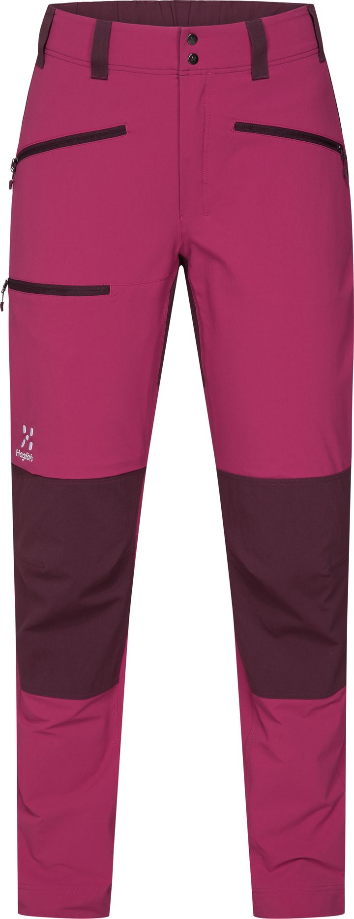 Haglöfs Women's Mid Standard Pant (2022) Deep Pink/Aubergine Haglöfs