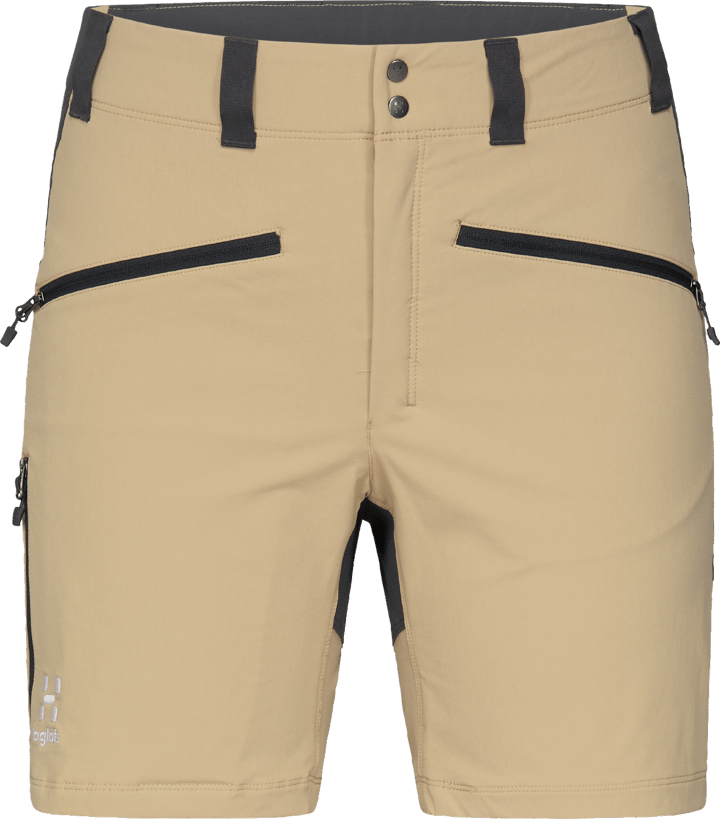Haglöfs Women's Mid Standard Shorts Sand/Magnetite Haglöfs