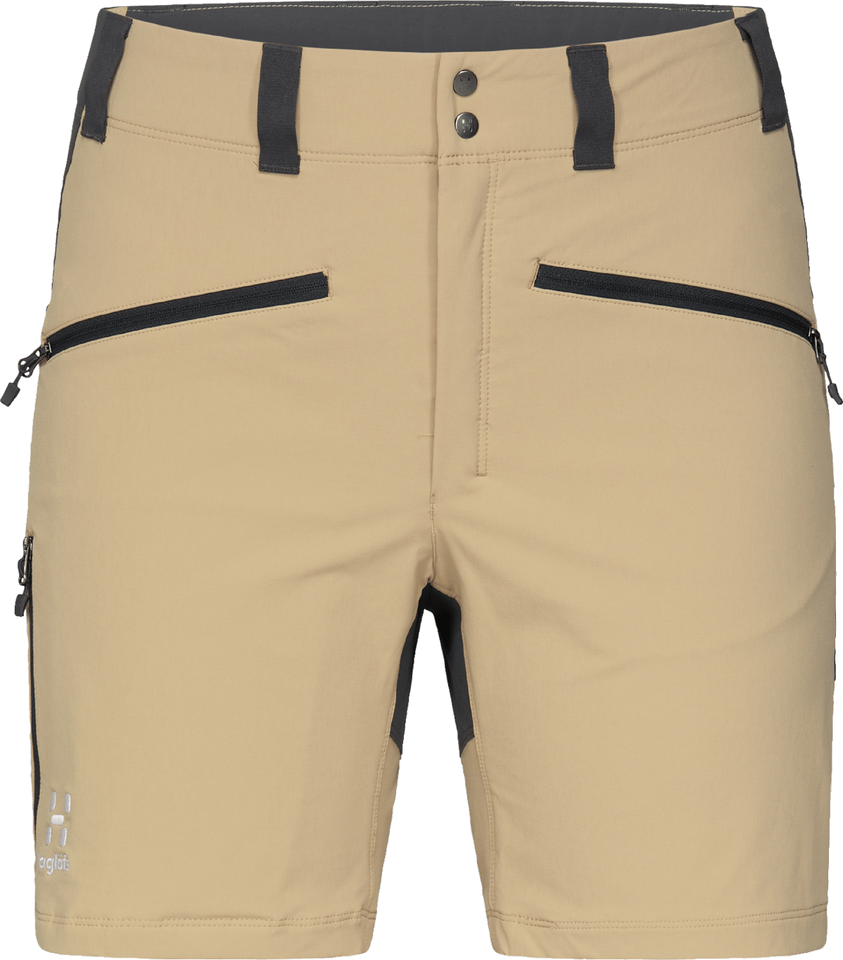 Haglöfs Women's Mid Standard Shorts Sand/Magnetite