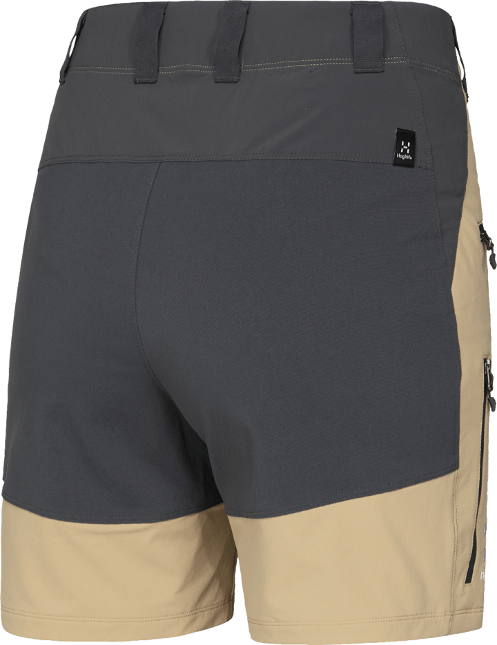 Haglöfs Women's Mid Standard Shorts Sand/Magnetite Haglöfs