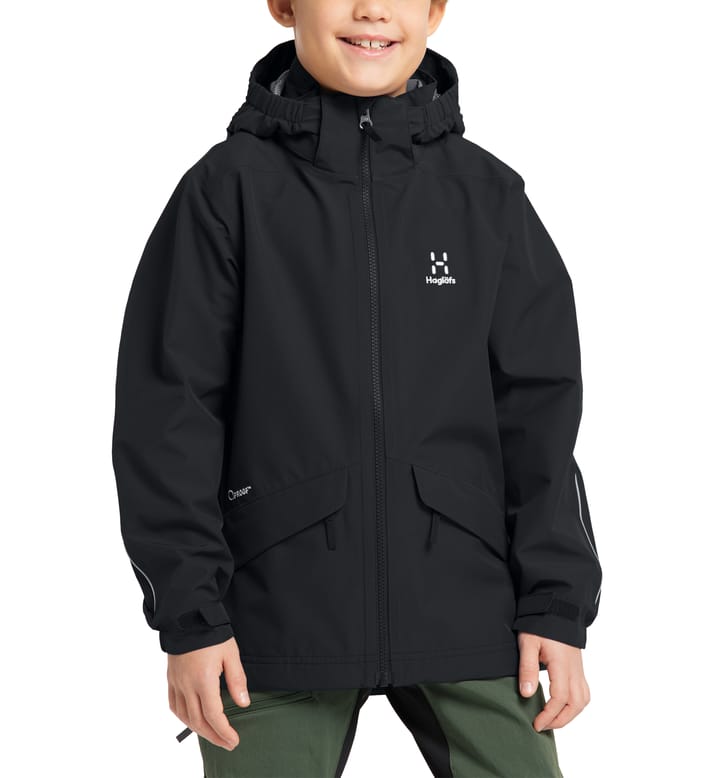 Juniors' Mila Jacket True Black Haglöfs