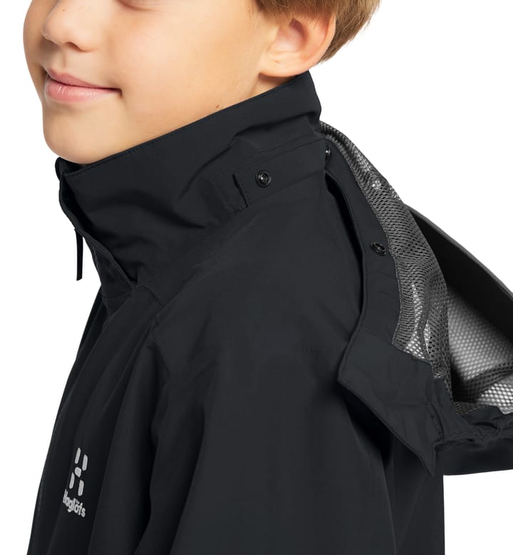 Juniors' Mila Jacket True Black Haglöfs