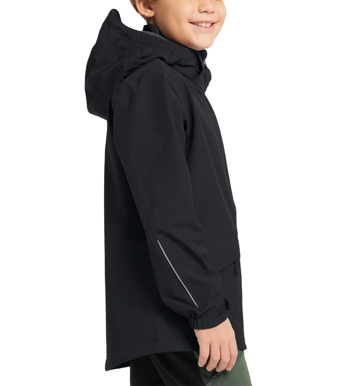 Juniors' Mila Jacket True Black Haglöfs