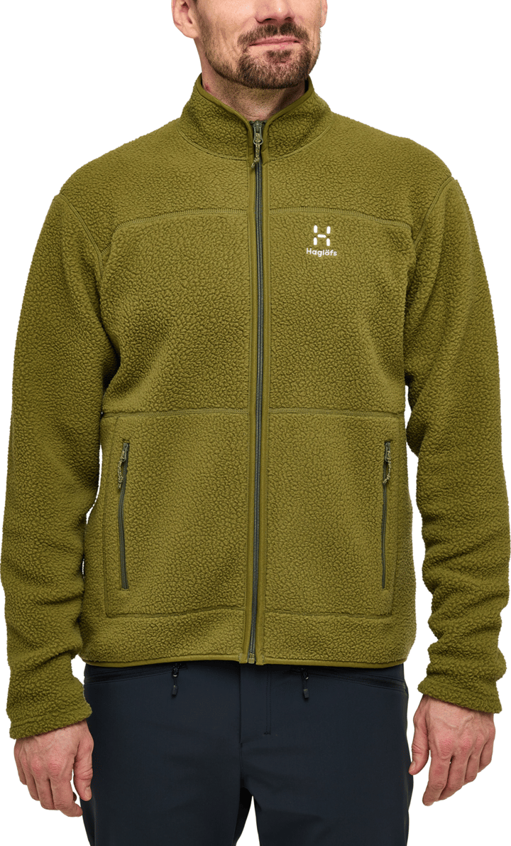 Haglöfs Men's Mossa Pile Jacket Olive Green Haglöfs