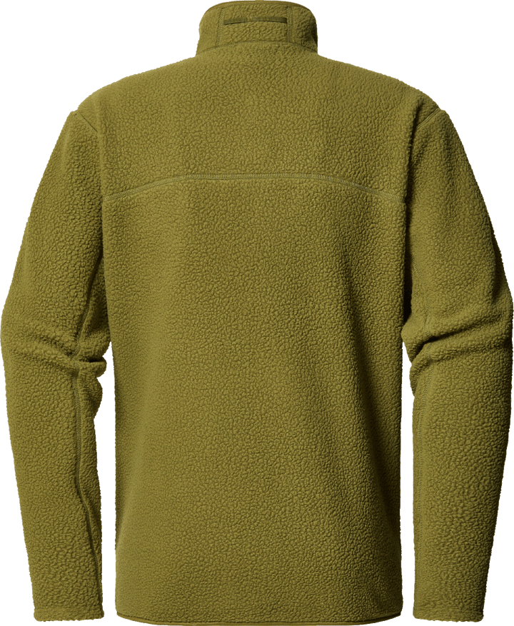 Men's Mossa Pile Jacket Olive Green Haglöfs