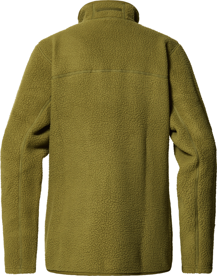Women's Mossa Pile Jacket Olive Green Haglöfs
