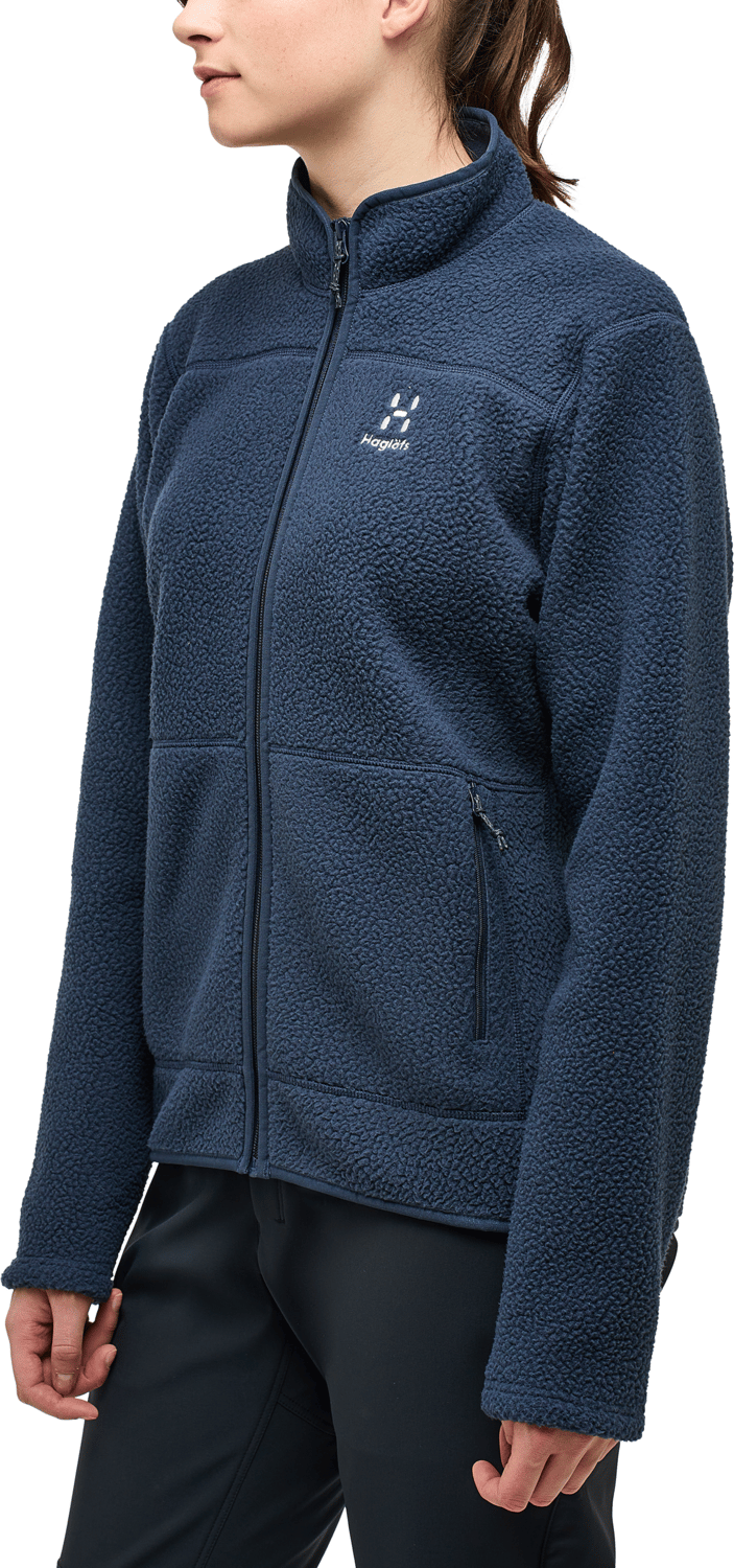 Women's Mossa Pile Jacket Tarn Blue Haglöfs