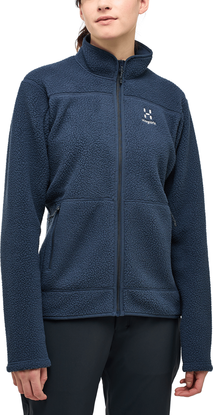 Women's Mossa Pile Jacket Tarn Blue Haglöfs