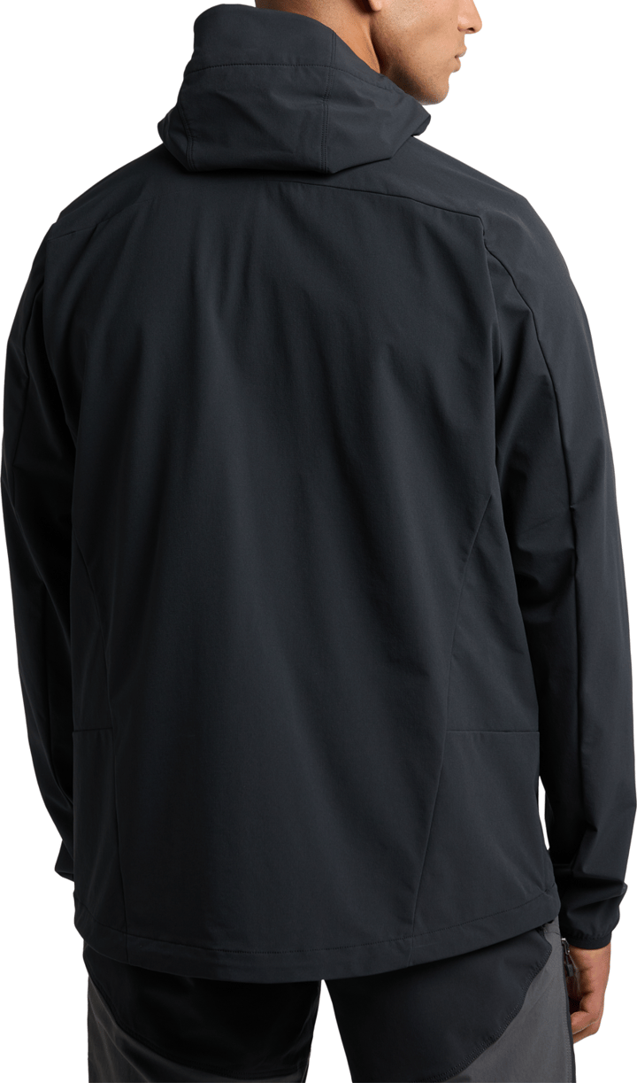 Haglöfs Men's Move Softshell Hood True Black Haglöfs