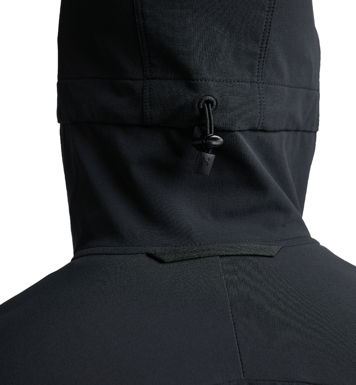 Haglöfs Men's Move Softshell Hood True Black Haglöfs