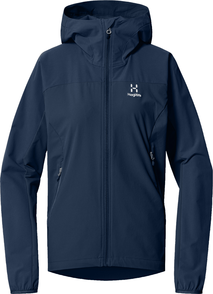 Haglöfs Women's Move Softshell Hood Tarn Blue Haglöfs