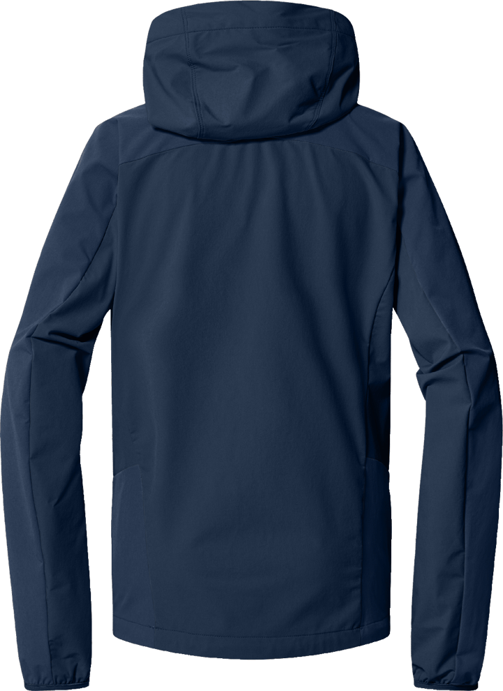 Women's Move Softshell Hood Tarn Blue Haglöfs