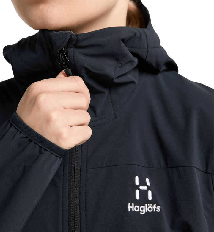 Haglöfs Women's Move Softshell Hood True Black Haglöfs