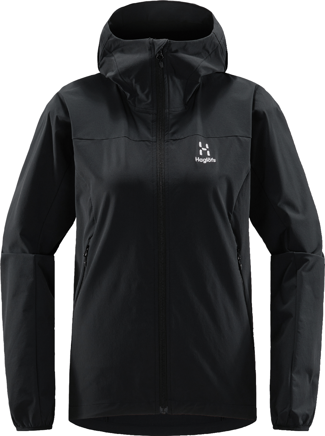 Women's Move Softshell Hood True Black