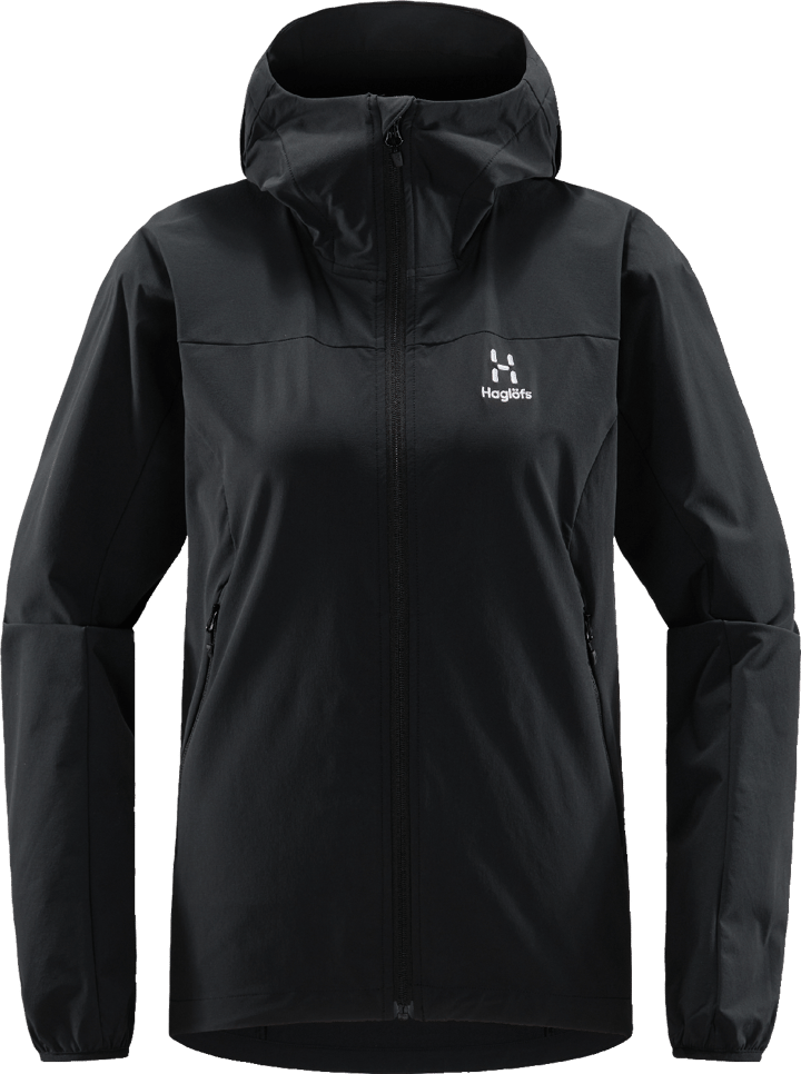 Haglöfs Women's Move Softshell Hood True Black Haglöfs