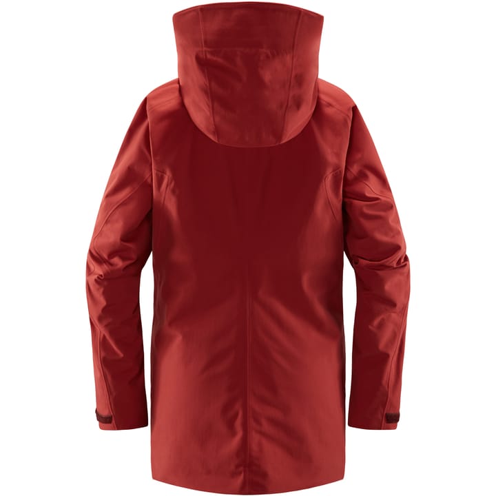 Niva Insulated Parka Women Brick Red Haglöfs