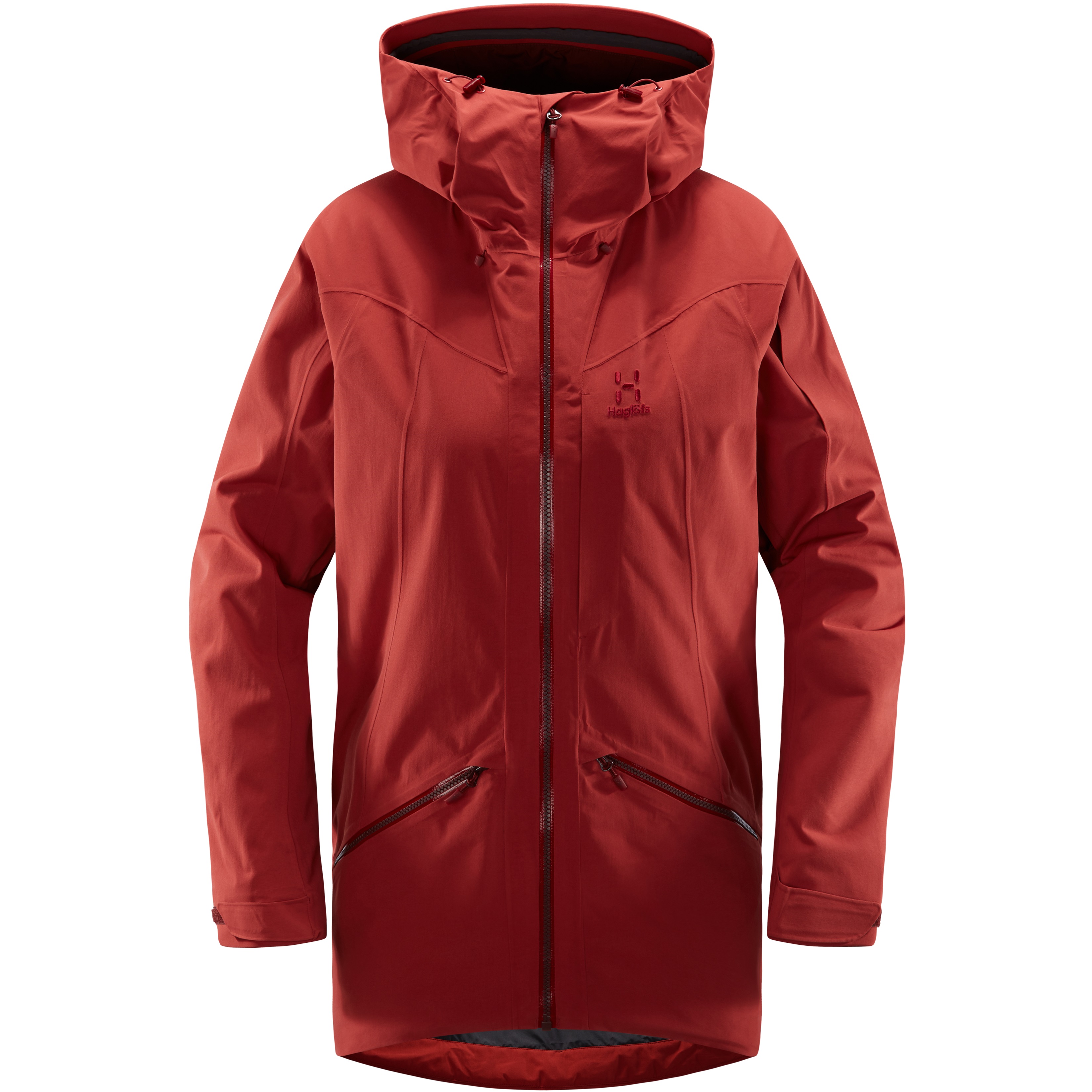 Haglöfs Niva Insulated Parka Women Brick Red