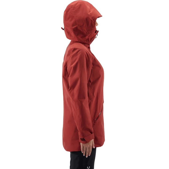 Niva Insulated Parka Women Brick Red Haglöfs