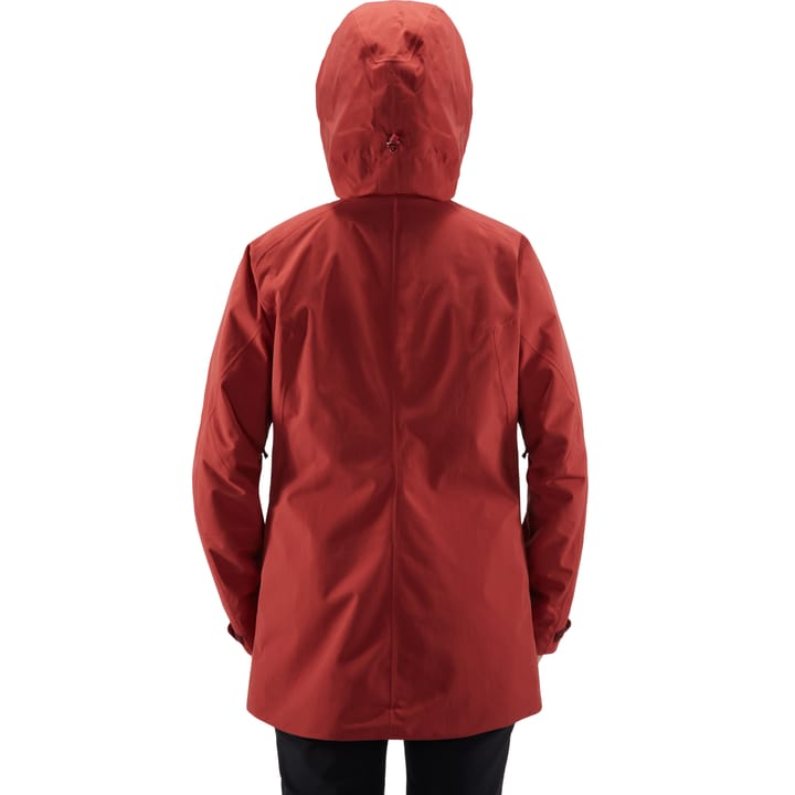 Niva Insulated Parka Women Brick Red Haglöfs