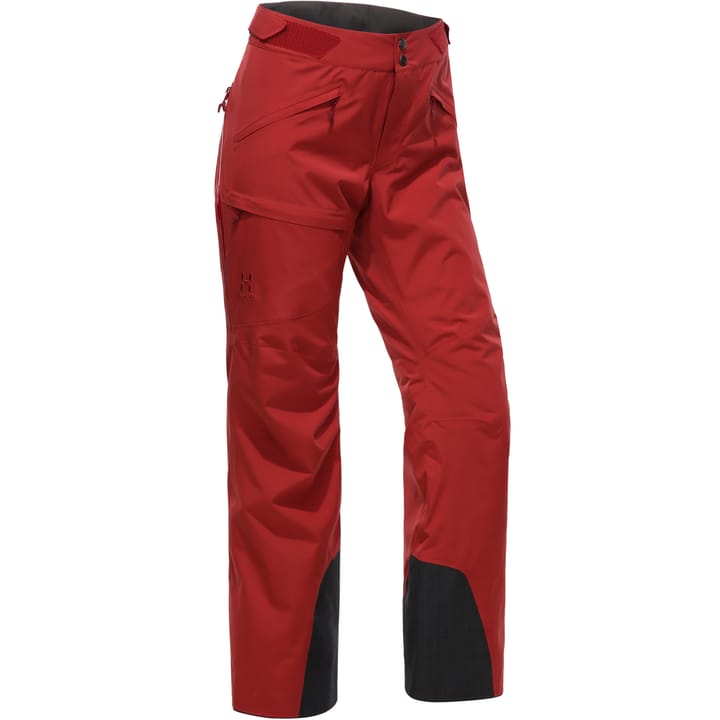 Niva Pant Women Brick Red Haglöfs