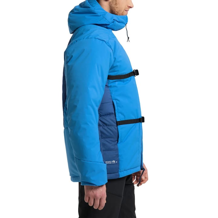 Haglöfs Nordic Expedition Down Hood Men Nordic Blue/Baltic Blue Haglöfs