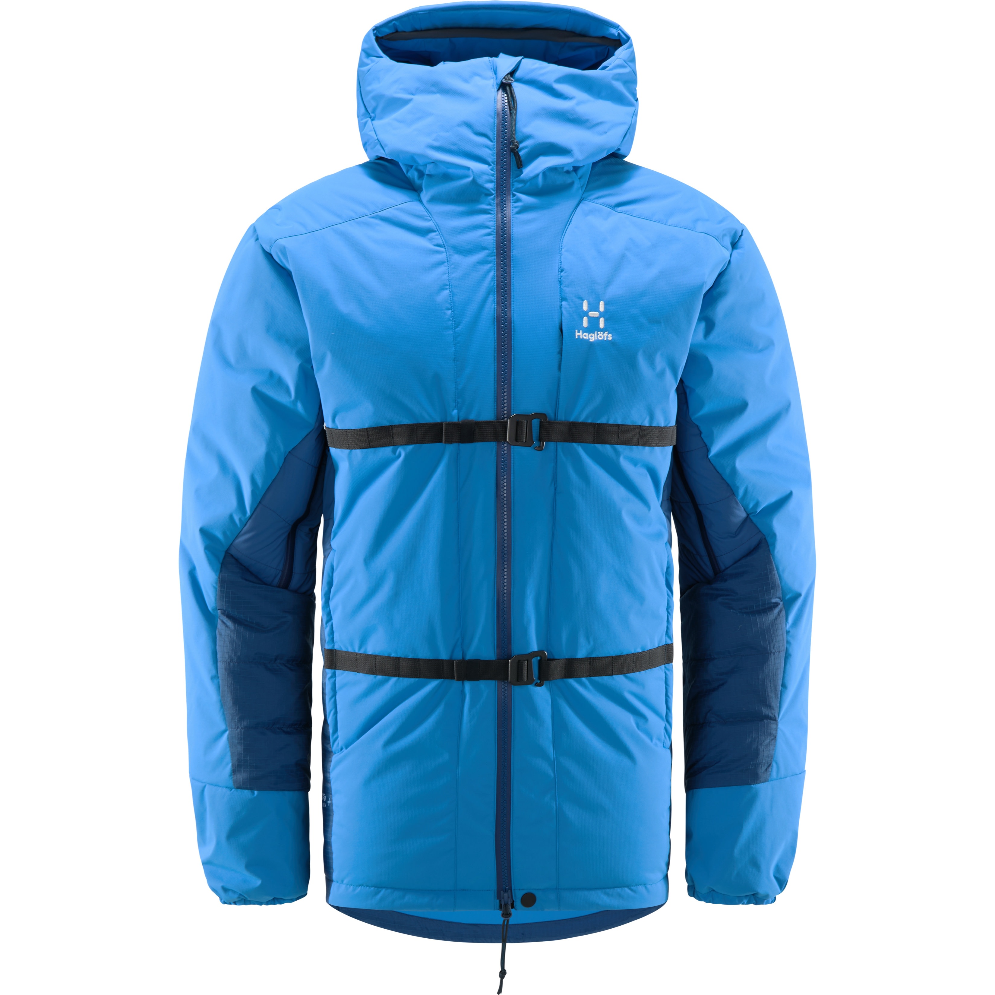 Haglöfs Nordic Expedition Down Hood Men Nordic Blue/Baltic Blue