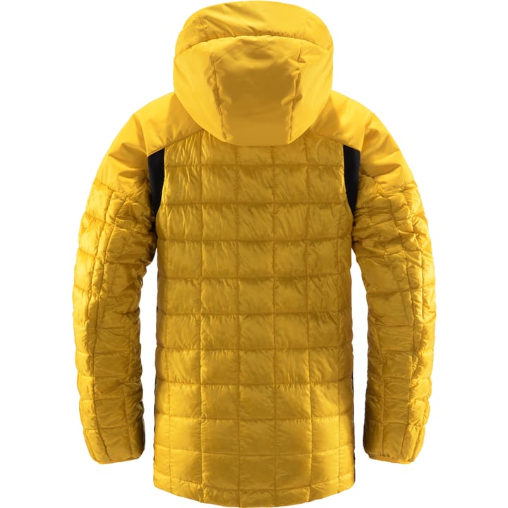 Nordic Mimic Hood Women Pumpkin Yellow/True Black Haglöfs