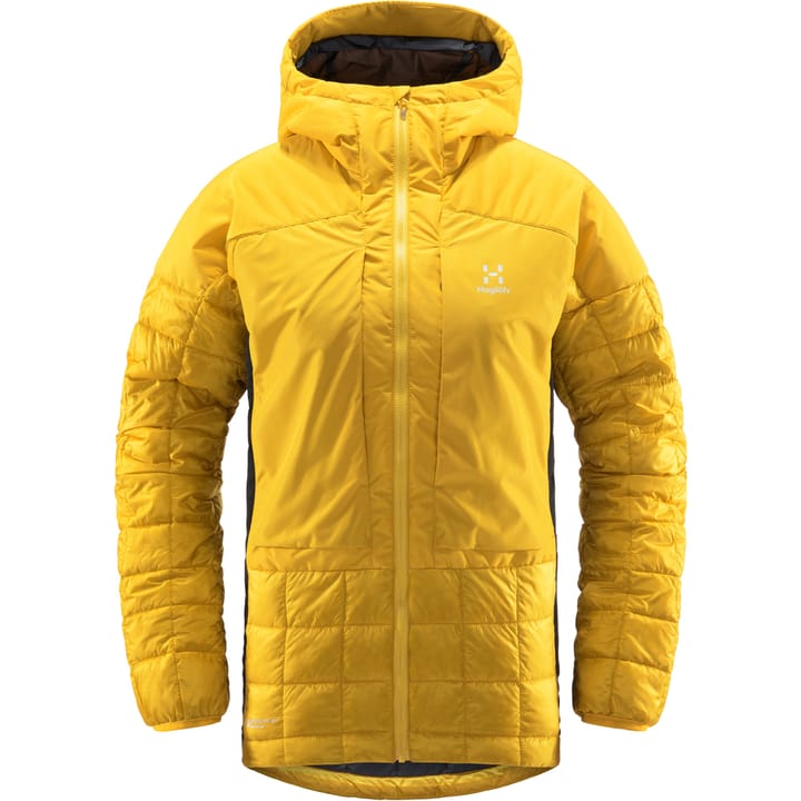 Haglöfs Nordic Mimic Hood Women Pumpkin Yellow/True Black Haglöfs