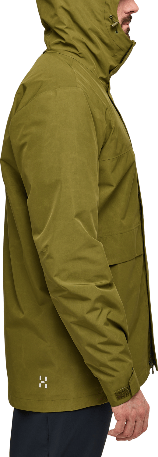 Men's Reed GORE-TEX Parka Olive Green Haglöfs