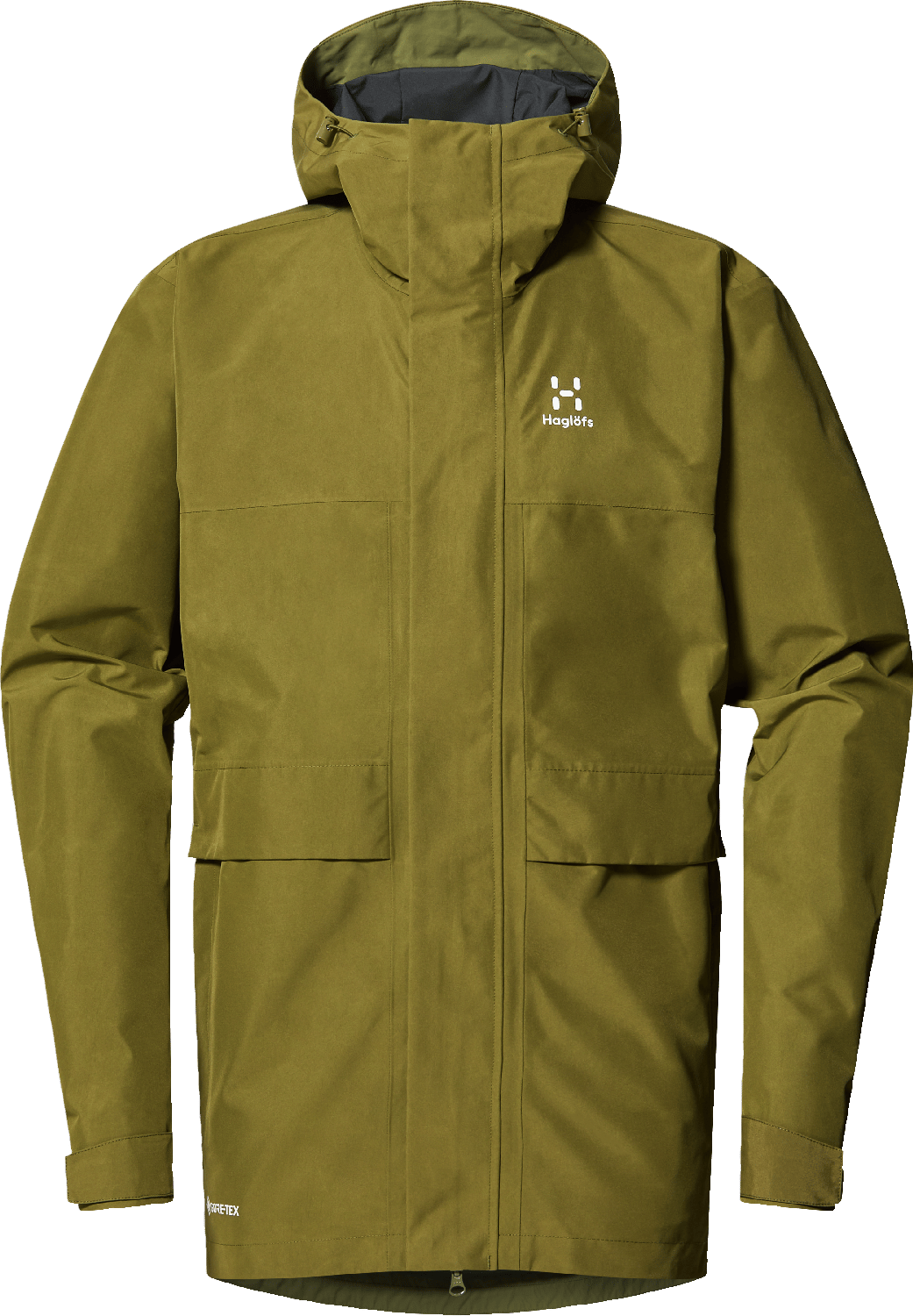 Haglöfs Men's Reed GORE-TEX Parka Olive Green