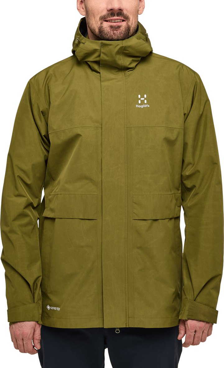 Haglöfs Men's Reed GORE-TEX Parka Olive Green Haglöfs