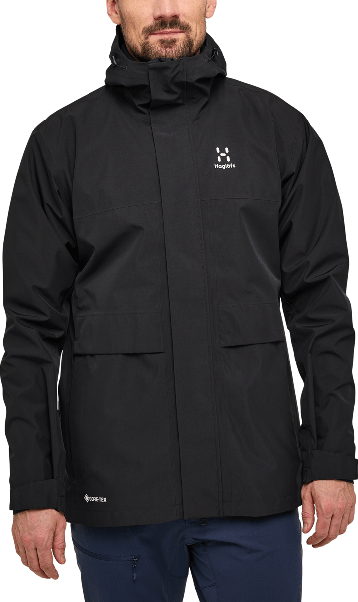 Haglöfs Men's Reed GORE-TEX Parka True Black Haglöfs