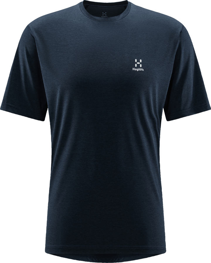 Men's Ridge Tee Tarn Blue Solid Haglöfs