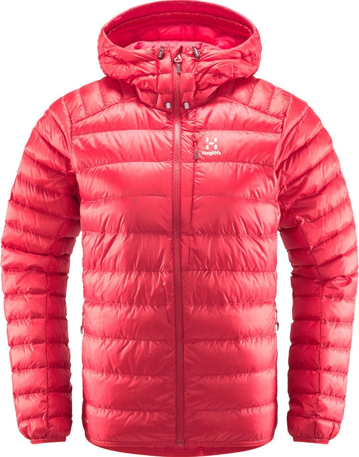 Roc Down Hood Women Scarlet Red Haglöfs