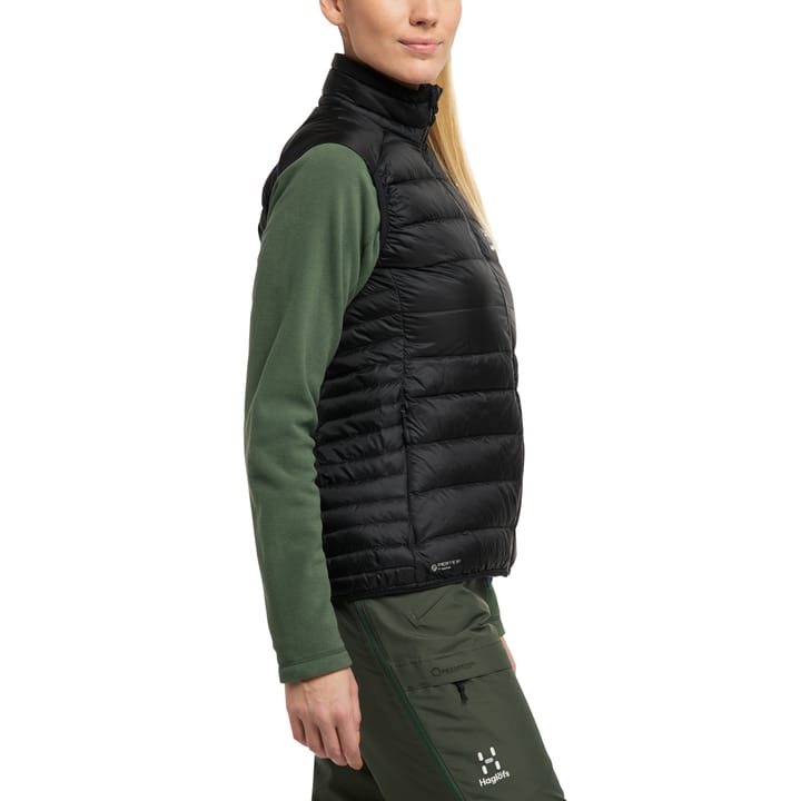 Roc Down Vest Women True Black Haglöfs